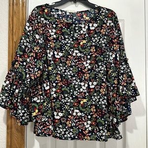Floral Print Blouse